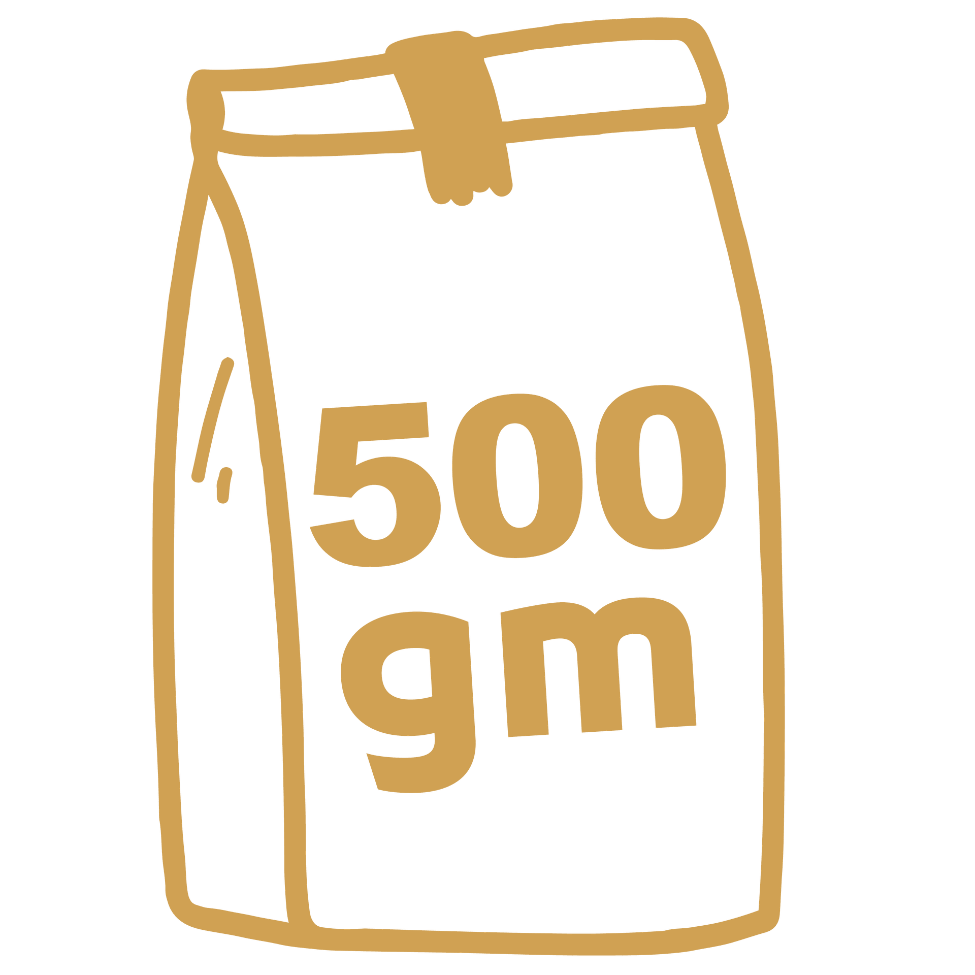 الحجم: 500g